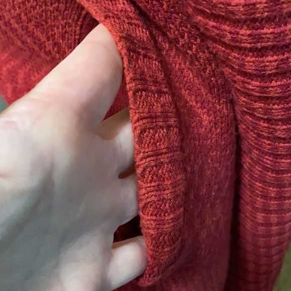 Cabi | Long Red Blue Knit Joy Sweater Cardigan 827 | M - Picture 8 of 8